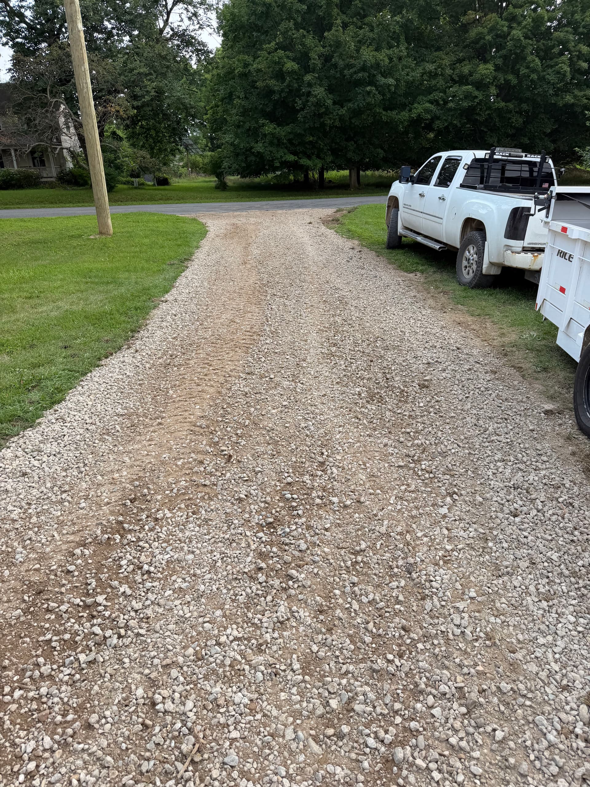 Gallery photos for Brand-New Gravel Driveway Installed in Lowell: Image #5