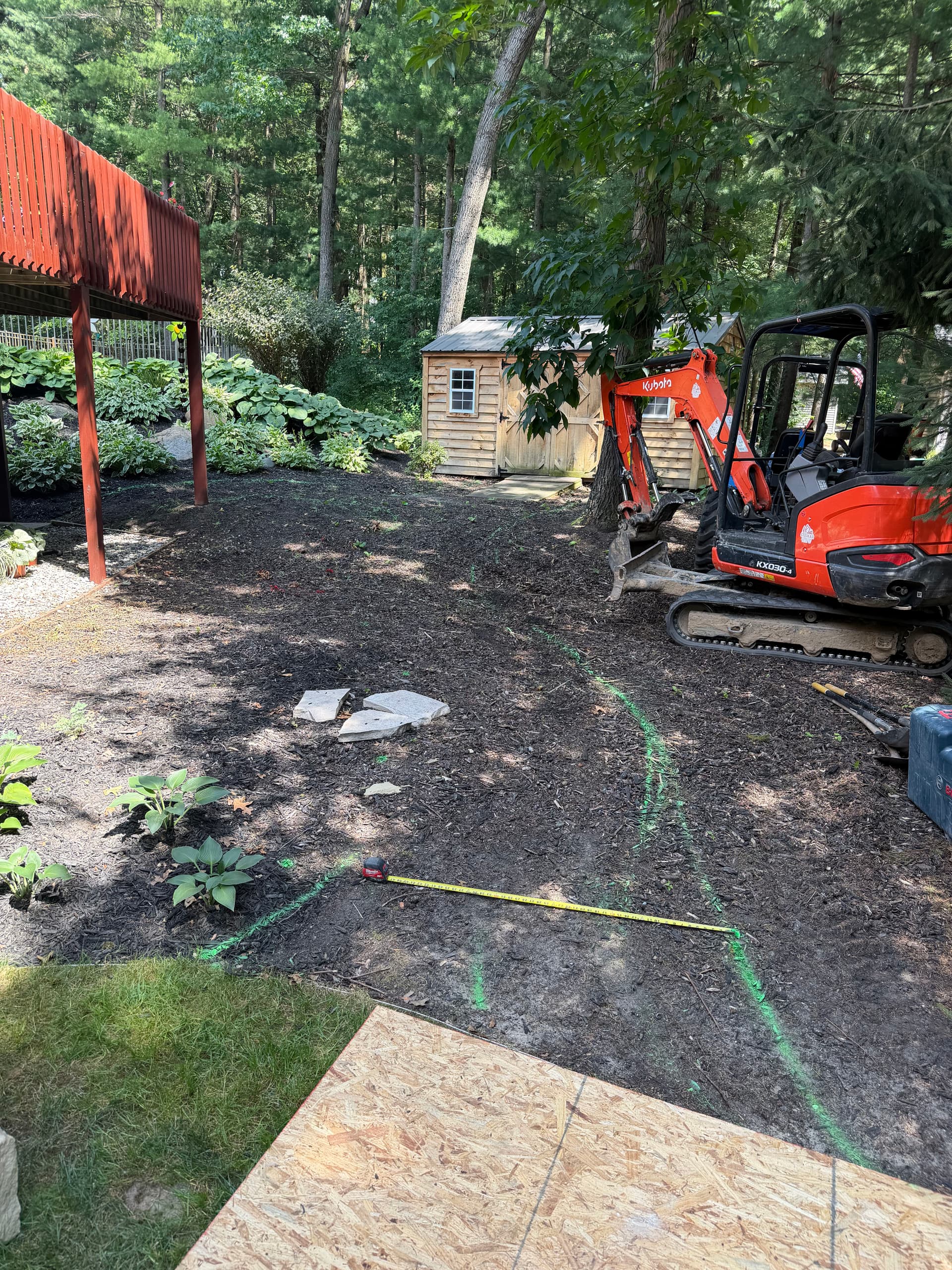 Gallery photos for Flagstone Walkway Install With a Buried Surprise Underneath: Image #4