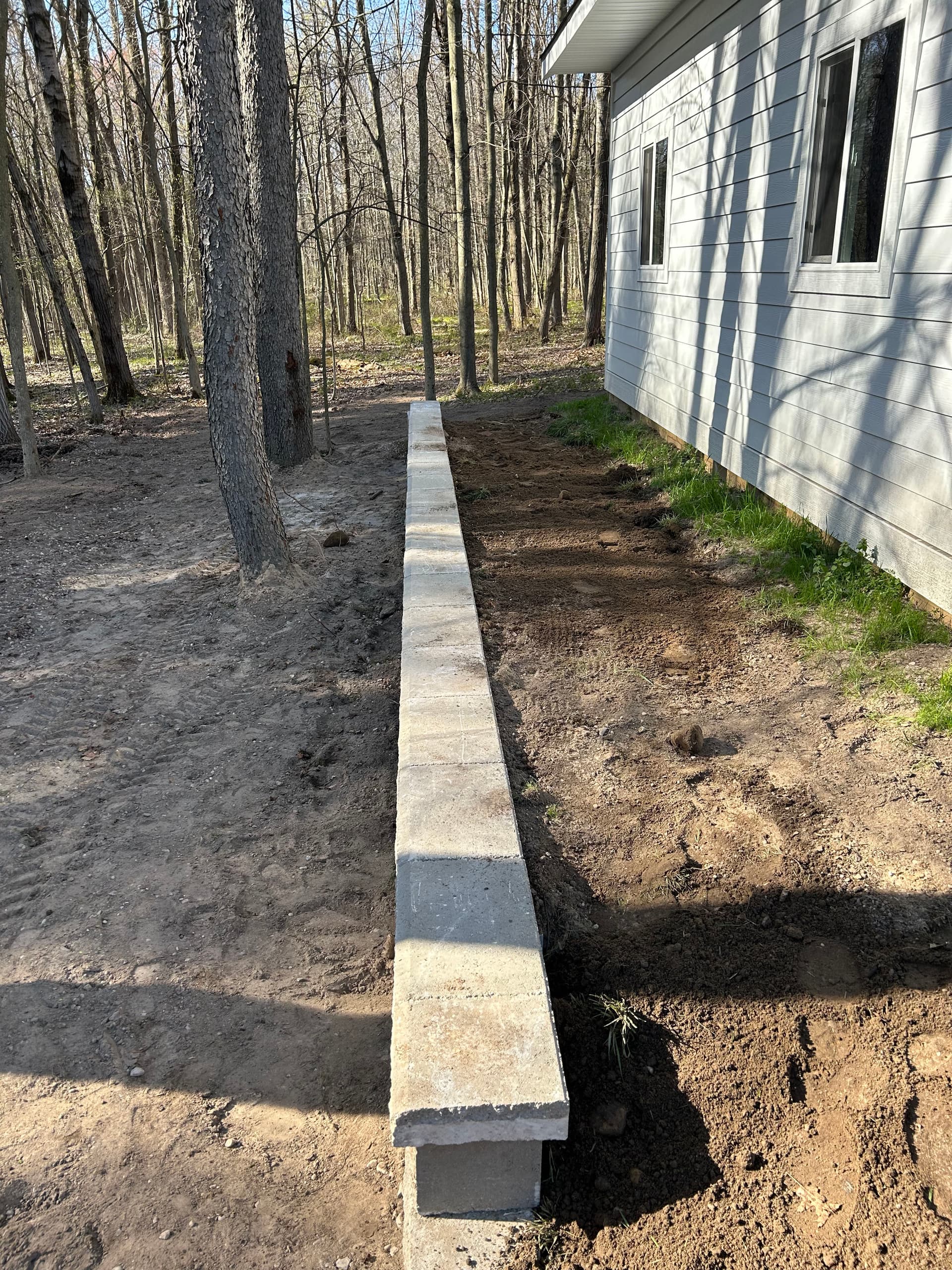 Gallery photos for Concrete Block Retaining Wall Built to Hold and Impress: Image #2