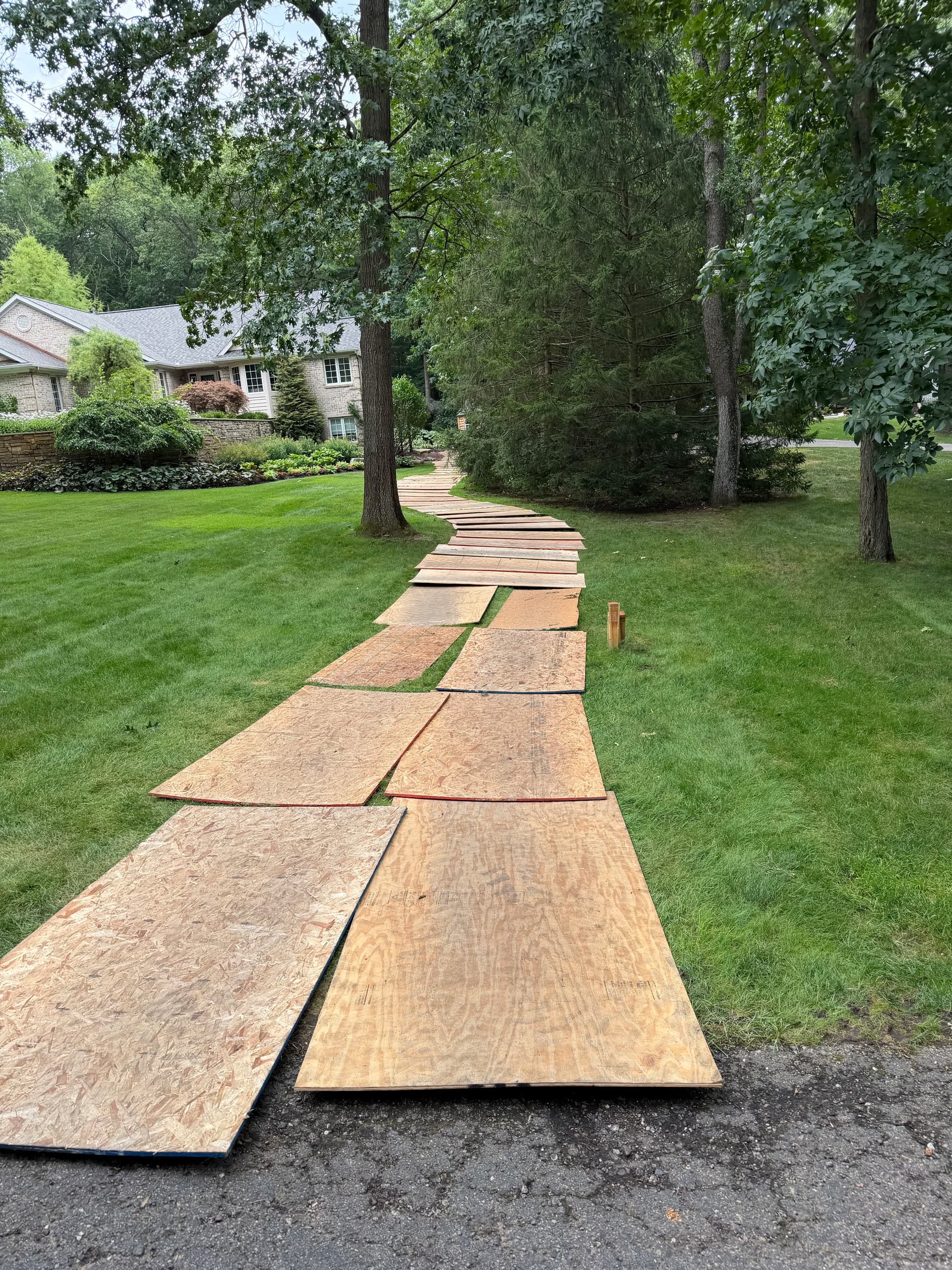 Gallery photos for Flagstone Walkway Install With a Buried Surprise Underneath: Image #6