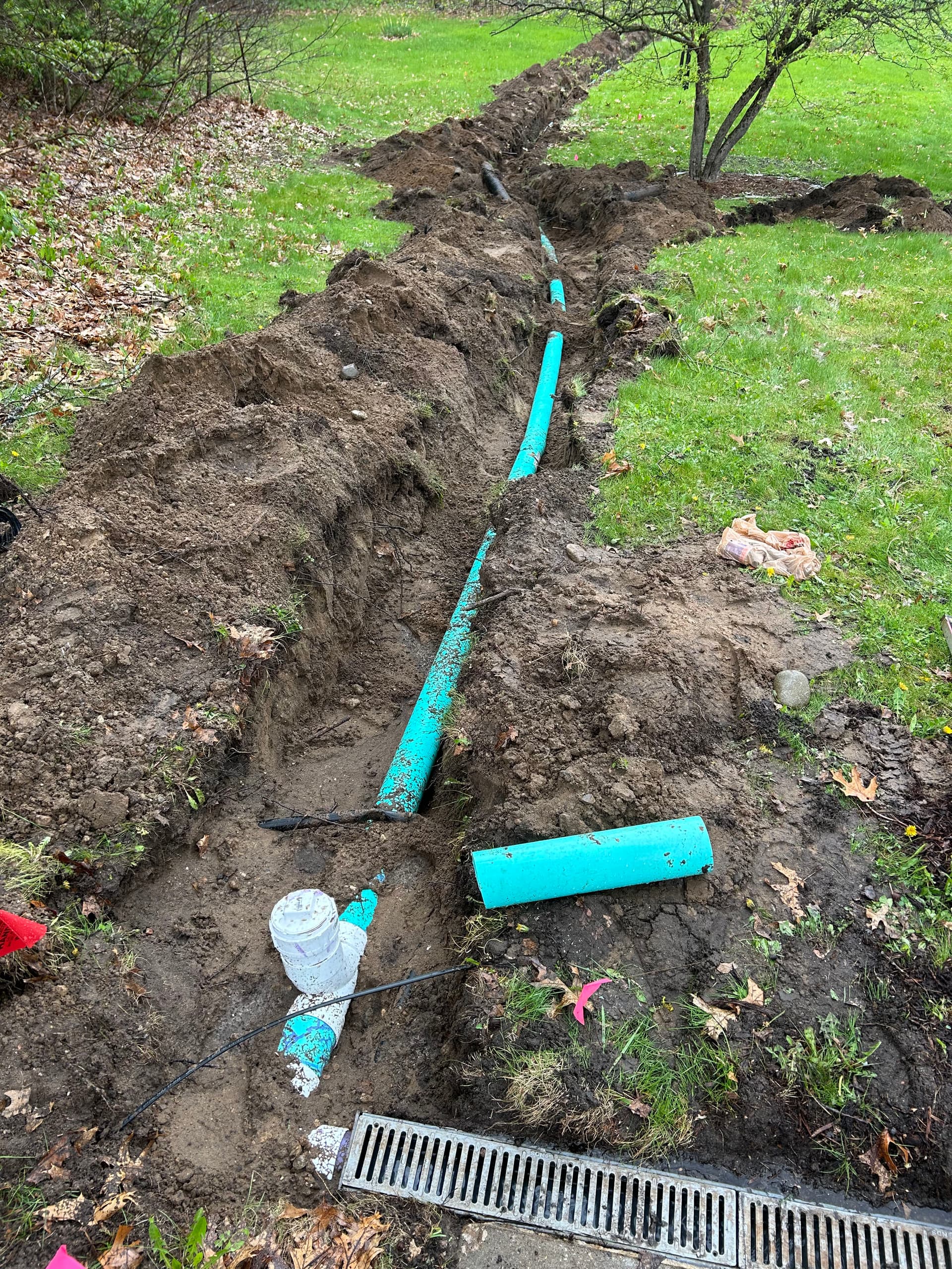 Gallery photos for Yard Washing Out? Here's How We Fixed a Serious Drainage Problem: Image #1
