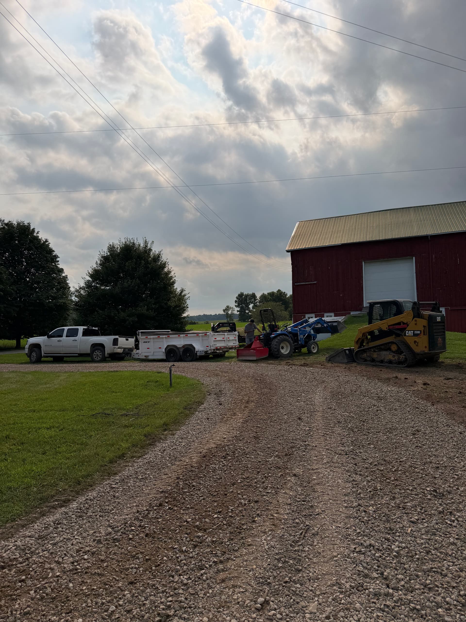 Gallery photos for Brand-New Gravel Driveway Installed in Lowell: Image #4