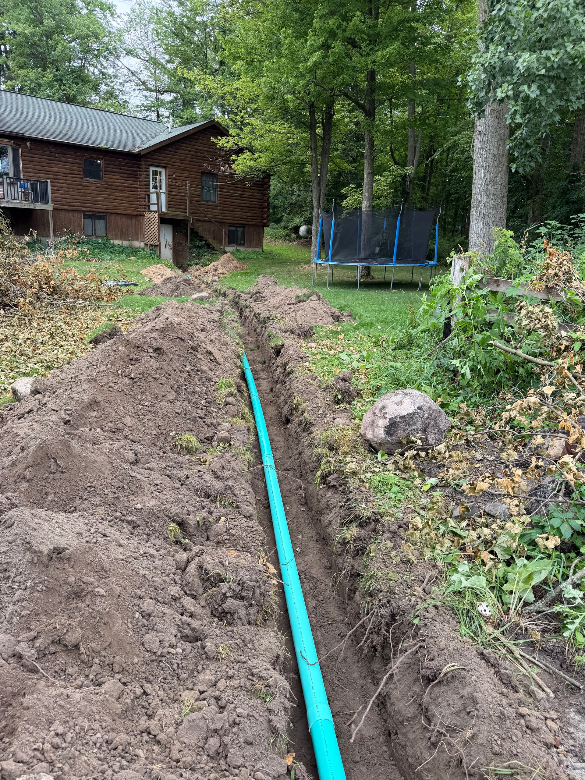 Gallery photos for Catch Basin Install Fixes Backyard Drainage Problem: Image #2
