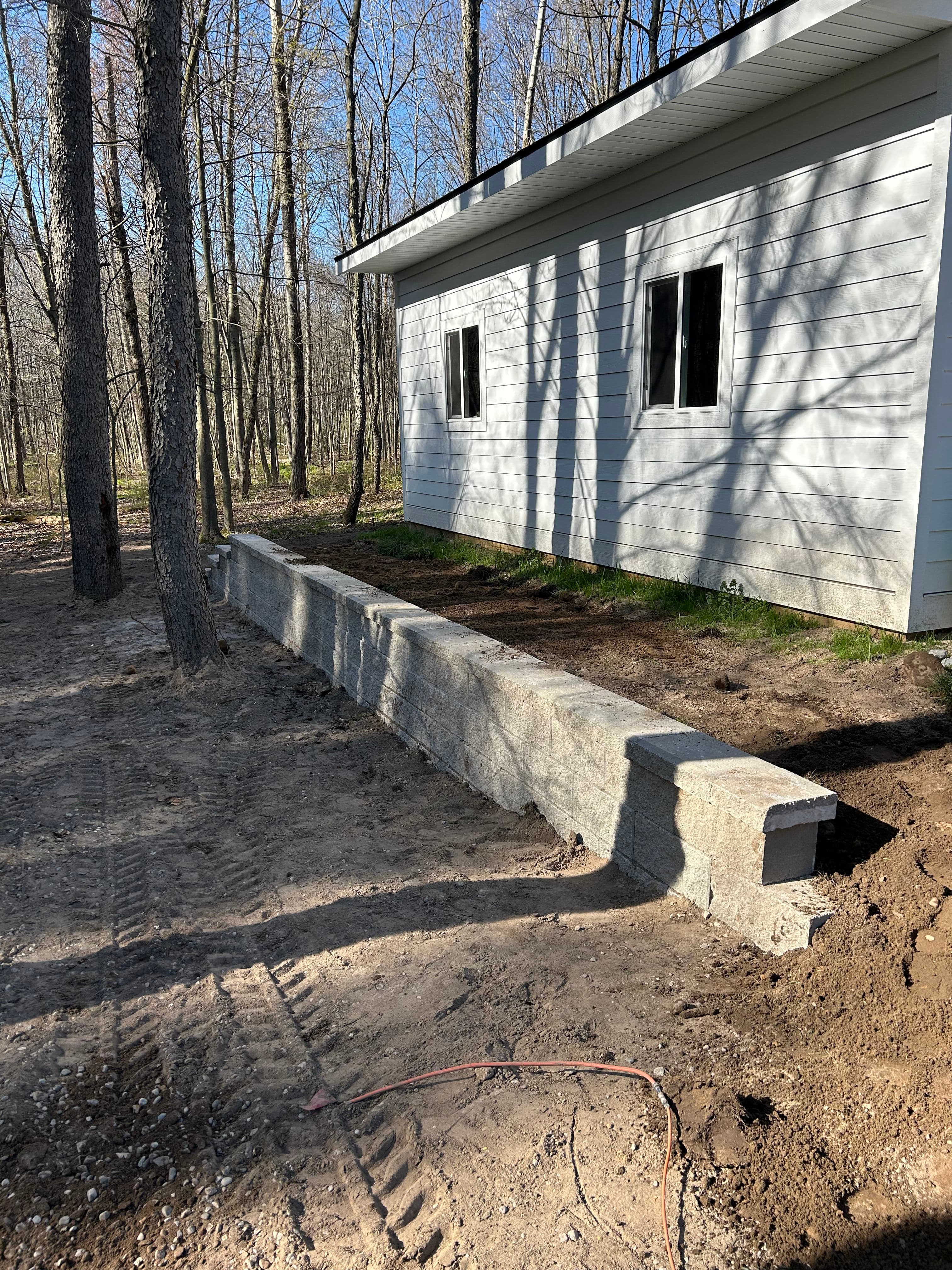 Project Concrete Block Retaining Wall Built to Hold and Impress image
