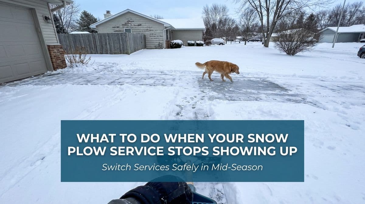 Blog post What to Do When Your Snow Plow Service Stops Showing Up image